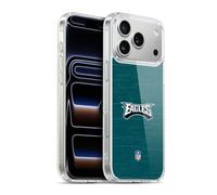 Head Case Designs Officially Licensed NFL Distressed Look Philadelphia Eagles Logo Gel Case [Military Grade Protection] Compatible with Apple iPhone 17 Pro Max and Compatible with MagSafe
