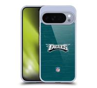 Head Case Designs Officially Licensed NFL Distressed Look Philadelphia Eagles Logo Gel Case [Military Grade Protection] Compatible with Google Pixel 10 Pro XL and Compatible with MagSafe