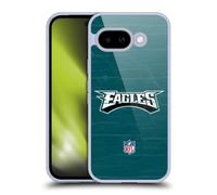 Head Case Designs Officially Licensed NFL Distressed Look Philadelphia Eagles Logo Gel Case [Military Grade Protection] Compatible With Google Pixel 9A