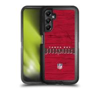 Head Case Designs Officially Licensed NFL Distressed Look Tampa Bay Buccaneers Logo Ultra-Armoured Shockproof Case [Military Grade Protection] Compatible With Samsung Galaxy A05s