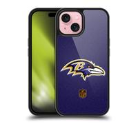 Head Case Designs Officially Licensed NFL Football Baltimore Ravens Logo Gel Armour Case [Military Grade Protection] Compatible With Apple iPhone 15