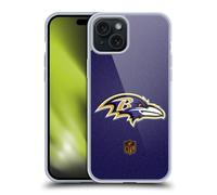 Head Case Designs Officially Licensed NFL Football Baltimore Ravens Logo Gel Case [Military Grade Protection] Compatible With Apple iPhone 15 Plus
