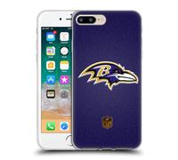Head Case Designs Officially Licensed NFL Football Baltimore Ravens Logo Gel Case [Military Grade Protection] Compatible With Apple iPhone 7 Plus/iPhone 8 Plus
