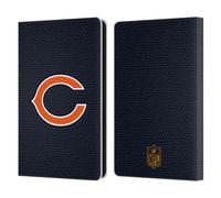Head Case Designs Officially Licensed NFL Football Chicago Bears Logo Leather Wallet Case Compatible With Amazon Kindle Paperwhite 6