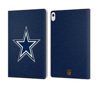 Head Case Designs Officially Licensed NFL Football Dallas Cowboys Logo Leather Wallet Case Compatible With Apple iPad Air 13 2024/2025