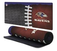 Head Case Designs Officially Licensed NFL Football Patterns Baltimore Ravens 37.4 x 15.75 x 0.16 inches (900 x 400 mm) - XL Gaming Office Desk PC Keyboard Mouse Mat Pad