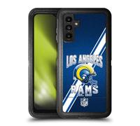 Head Case Designs Officially Licensed NFL Football Stripes 100th Los Angeles Rams Logo Art Ultra-Armoured Shockproof Case Compatible With Samsung Galaxy A13 5G (2021)