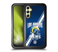 Head Case Designs Officially Licensed NFL Football Stripes 100th Los Angeles Rams Logo Art Ultra-Armoured Shockproof Case Compatible With Samsung Galaxy A34 5G