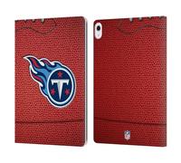 Head Case Designs Officially Licensed NFL Football Tennessee Titans Graphics Leather Wallet Case Compatible With Apple iPad Air 13 2024/2025