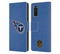 Head Case Designs Officially Licensed NFL Football Tennessee Titans Logo Leather Wallet Case Compatible With Samsung Galaxy S20 / S20 5G