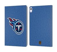 Head Case Designs Officially Licensed NFL Football Tennessee Titans Logo Leather Wallet Case Compatible With Apple iPad Air 13 2024/2025
