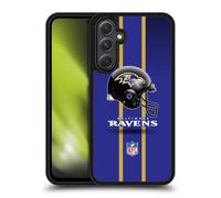 Head Case Designs Officially Licensed NFL Helmet Baltimore Ravens Logo Gel Armour Case [Military Grade Protection] Compatible With Samsung Galaxy A54 5G