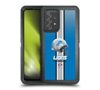 Head Case Designs Officially Licensed NFL Helmet Detroit Lions Logo Ultra-Armoured Shockproof Case Compatible With Galaxy A52 / A52s / 5G (2021)