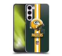 Head Case Designs Officially Licensed NFL Helmet Green Bay Packers Logo Hard Back Case Compatible With Samsung Galaxy S23+ 5G
