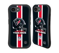 Head Case Designs Officially Licensed NFL Helmet Houston Texans Logo Hybrid Case Compatible With Apple iPhone 16e