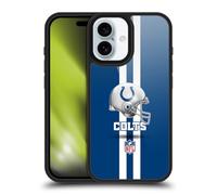 Head Case Designs Officially Licensed NFL Helmet Indianapolis Colts Logo Gel Armour Case [Military Grade Drop Protection] Compatible With Apple iPhone 16