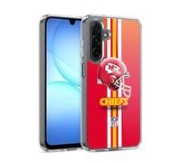 Head Case Designs Officially Licensed NFL Helmet Kansas City Chiefs Logo Gel Case [Military Grade Protection] Compatible With Samsung Galaxy A17 4G / 5G