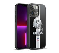 Head Case Designs Officially Licensed NFL Helmet Las Vegas Raiders Logo Gel Armour Case [Military Grade Protection] Compatible With Apple iPhone 13 Pro Max