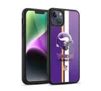 Head Case Designs Officially Licensed NFL Helmet Minnesota Vikings Logo Gel Armour Case [Military Grade Protection] Compatible With Apple iPhone 14 Plus