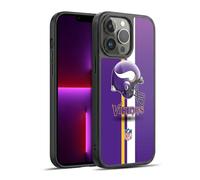 Head Case Designs Officially Licensed NFL Helmet Minnesota Vikings Logo Gel Armour Case [Military Grade Protection] Compatible With Apple iPhone 13 Pro Max