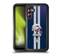 Head Case Designs Officially Licensed NFL Helmet New England Patriots Logo Ultra-Armoured Shockproof Case [Military Grade Protection] Compatible With Samsung Galaxy A14 5G