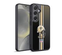 Head Case Designs Officially Licensed NFL Helmet New Orleans Saints Logo Gel Armour Case [Military Grade Protection] Compatible With Samsung Galaxy S24 5G