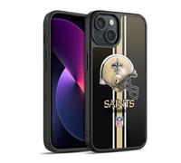 Head Case Designs Officially Licensed NFL Helmet New Orleans Saints Logo Gel Armour Case [Military Grade Protection] Compatible With Apple iPhone 13
