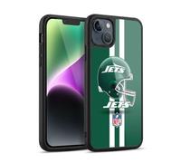 Head Case Designs Officially Licensed NFL Helmet New York Jets Logo Gel Armour Case [Military Grade Protection] Compatible With Apple iPhone 14 Plus