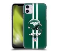 Head Case Designs Officially Licensed NFL Helmet New York Jets Logo Hard Back Case Compatible With Apple iPhone 11