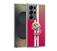 Head Case Designs Officially Licensed NFL Helmet San Francisco 49Ers Logo Gel Case [Military Grade Protection] Compatible with Samsung Galaxy S25 Ultra and Compatible with MagSafe