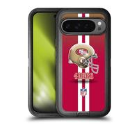 Head Case Designs Officially Licensed NFL Helmet San Francisco 49Ers Logo Ultra-Armoured Shockproof Case Compatible With Google Pixel 9 Pro XL