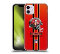 Head Case Designs Officially Licensed NFL Helmet Tampa Bay Buccaneers Logo Gel Case [Military Grade Protection] Compatible With Apple iPhone 11