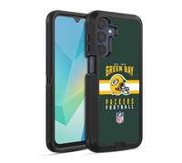 Head Case Designs Officially Licensed NFL Helmet Typography Green Bay Packers Graphics Ultra-Armoured Shockproof Case [Military Grade Protection] Compatible With Samsung Galaxy A16 5G