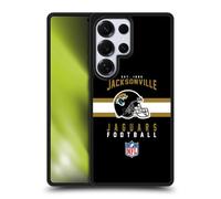 Head Case Designs Officially Licensed NFL Helmet Typography Jacksonville Jaguars Graphics Gel Armour Case [Military Grade Protection] Compatible With Samsung Galaxy S25 Ultra