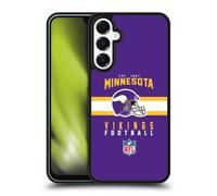 Head Case Designs Officially Licensed NFL Helmet Typography Minnesota Vikings Graphics Gel Armour Case [Military Grade Protection] Compatible With Samsung Galaxy A16 5G