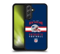 Head Case Designs Officially Licensed NFL Helmet Typography New England Patriots Graphics Gel Armour Case [Military Grade Protection] Compatible With Samsung Galaxy A54 5G