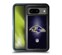 Head Case Designs Officially Licensed NFL LED Baltimore Ravens Artwork Ultra-Armoured Shockproof Case Compatible With Google Pixel 8