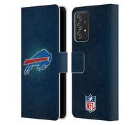 Head Case Designs Officially Licensed NFL LED Buffalo Bills Artwork Leather Wallet Case Compatible With Samsung Galaxy A53 5G (2022)