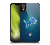 Head Case Designs Officially Licensed NFL LED Detroit Lions Artwork Gel Armour Case [Military Grade Drop Protection] Compatible With Apple iPhone XR