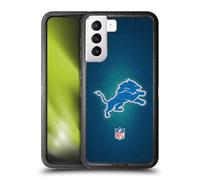 Head Case Designs Officially Licensed NFL LED Detroit Lions Artwork Ultra-Armoured Shockproof Case Compatible With Samsung Galaxy S21+ 5G