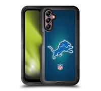 Head Case Designs Officially Licensed NFL LED Detroit Lions Artwork Ultra-Armoured Shockproof Case Compatible With Samsung Galaxy A14 5G