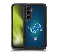 Head Case Designs Officially Licensed NFL LED Detroit Lions Artwork Ultra-Armoured Shockproof Case Compatible With Samsung Galaxy S24+ 5G