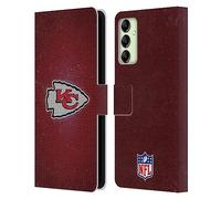 Head Case Designs Officially Licensed NFL LED Kansas City Chiefs Artwork Leather Wallet Case Compatible With Samsung Galaxy A14 5G