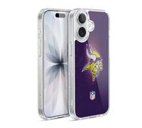 Head Case Designs Officially Licensed NFL LED Minnesota Vikings Artwork Gel Case [Military Grade Protection] Compatible with Apple iPhone 17 and Compatible with MagSafe