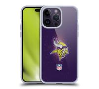 Head Case Designs Officially Licensed NFL LED Minnesota Vikings Artwork Gel Case [Military Grade Protection] Compatible with Apple iPhone 14 Pro Max and Compatible with MagSafe