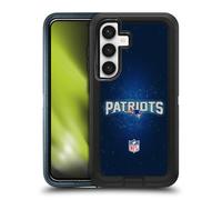 Head Case Designs Officially Licensed NFL LED New England Patriots Artwork Ultra-Armoured Shockproof Case Compatible With Samsung Galaxy S24 5G