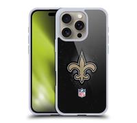 Head Case Designs Officially Licensed NFL LED New Orleans Saints Artwork Gel Case [Military Grade Protection] Compatible with Apple iPhone 16 Pro and Compatible with MagSafe