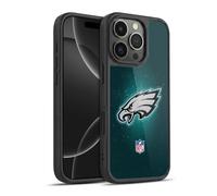 Head Case Designs Officially Licensed NFL LED Philadelphia Eagles Artwork Gel Armour Case [Military Grade Protection] Compatible With Apple iPhone 16 Pro