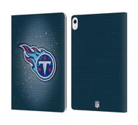 Head Case Designs Officially Licensed NFL LED Tennessee Titans Artwork Leather Wallet Case Compatible With Apple iPad Air 13 2024/2025