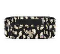 Head Case Designs Officially Licensed NFL Leopard New Orleans Saints Vinyl Sticker Skin Decal Cover Compatible With Lenovo Legion Go